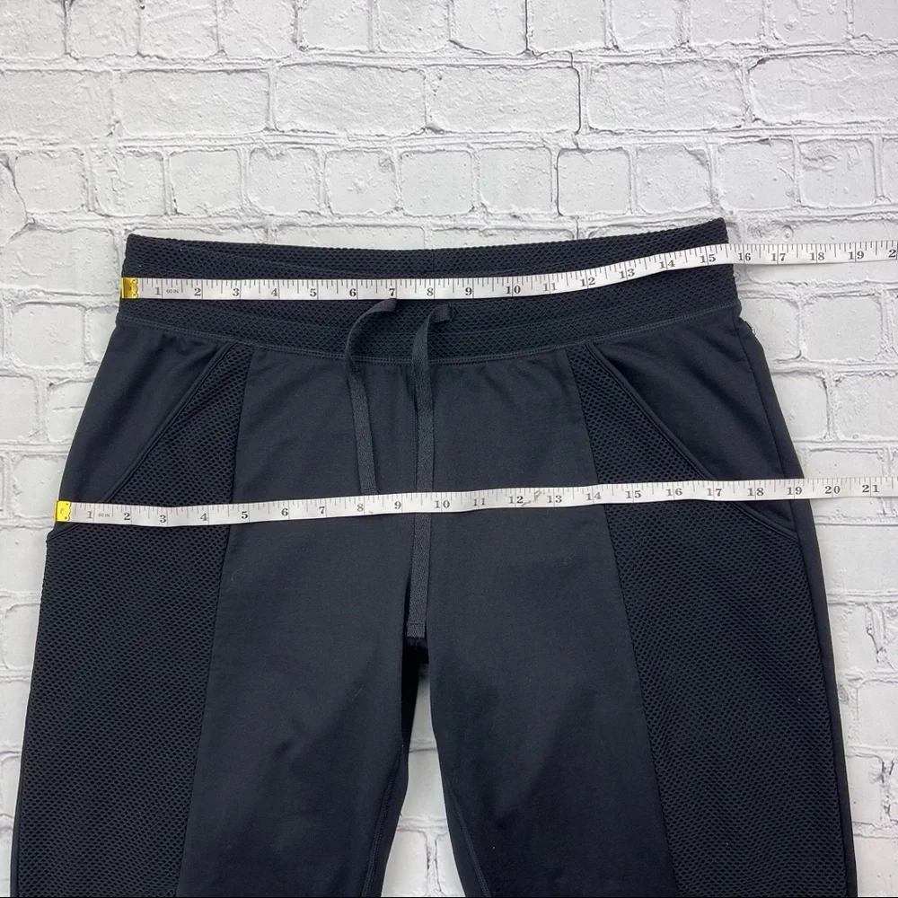 FABLETICS Black Joggers with Mesh side Panel Women's Size S - Picture 11 of 12